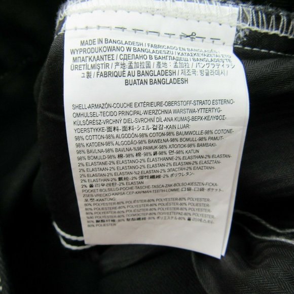 VANS Brighton Womens Denim Black Mini Skirt Size L - Picture 11 of 11